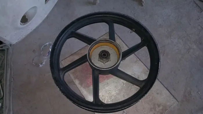 Roda liga leve traseira freio a tambor cg125 ks 2011