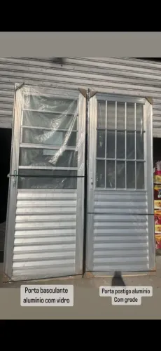Portas e janelas de alumínio vários modelos - portas apartir de. 415 janelas a partir. 140