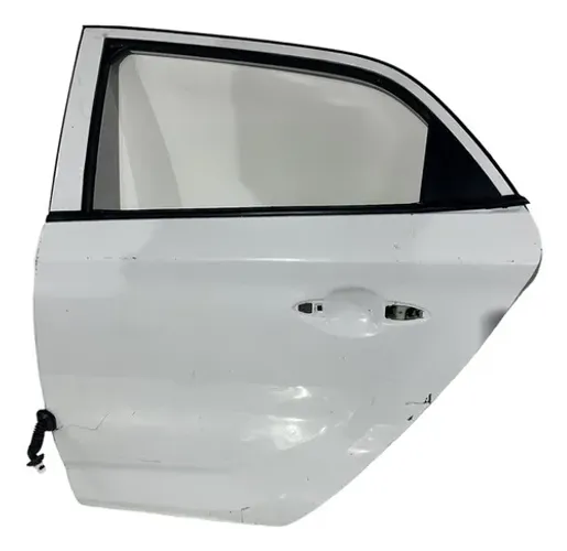Porta Traseira Esquerda Hb20 Hatch 2013 A 2019 Traseira Esquerda Branco