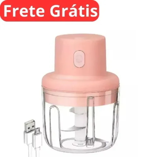 Triturador Elétrico de Alimentos Portátil - 250ml