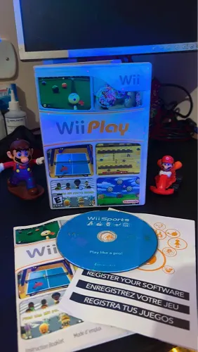 Wii Play - completo com manual - o CD contém 10 jogos!!
