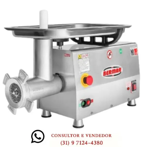 Moedor de Carne Boca 22 Bermar Bivolt Novo