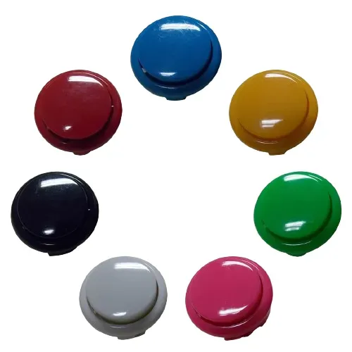 10 Botões Importados Paralelo Sanwa Fliperama Arcade