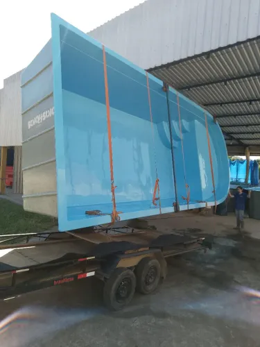 Piscina de fibra 8metros 