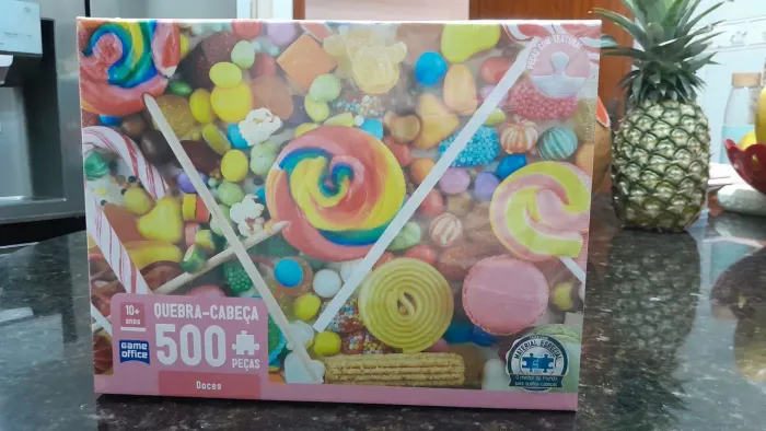 Quebra-cabeça 500 peças Doces - Game Office