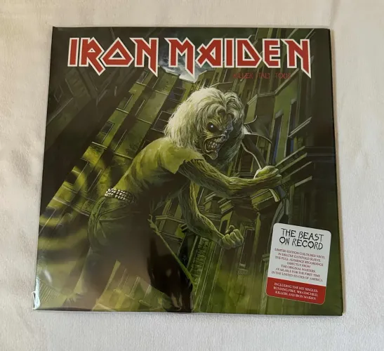 Iron Maiden killer Metallica Lp vinil disco sepultura Heavy Metal Bruce Dickinson 