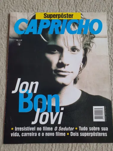 Revista Capricho - Jon Bon Jovi - Superpôster