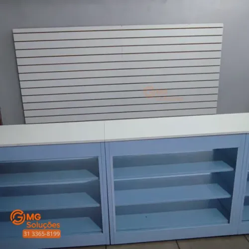 Balcão Vitrine para Dispensa de Loja