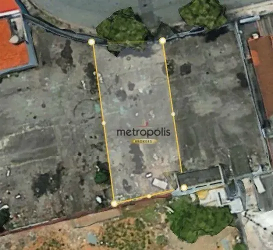Terreno à venda, 194 m² por R$ 401.000,00 - Casa Branca - Santo André/SP