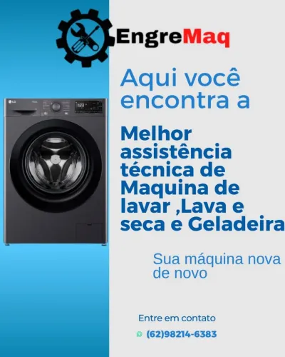 Assistência Técnica Especializada em Máquinas de Lavar e Secar