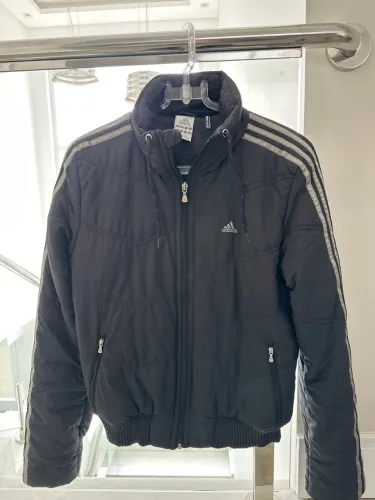 Jaqueta de nylon grossa Adidas 