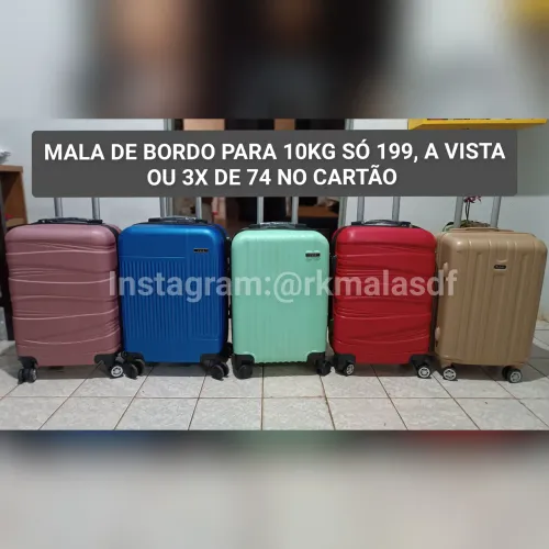 Mala de Bordo 10kg - SOMENTE 199, cada! Entrego