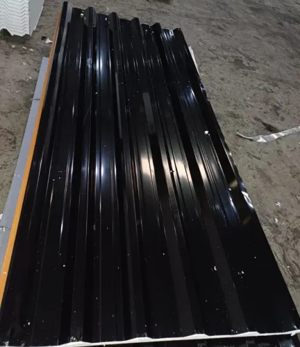 Telha Metálica Preta - Alta Qualidade