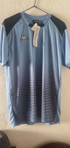Camisa Kappa Azul Degradê
