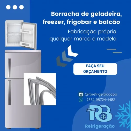 Borrachas de geladeira, freezer.