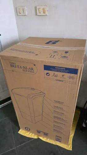 Tanquinho novo ta lacrado na caixa