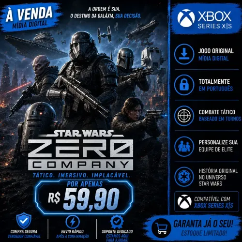 STAR WARS Zero Company (PRÉ VENDA) PARA XBOX SERIES S/X + INFORMAÇÕES NA DESCRIÇÃO