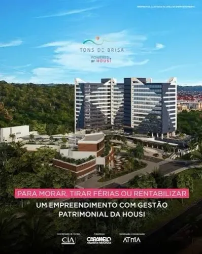 Apto Tons de Brisa - Vista Mar Frontal - 5º andar