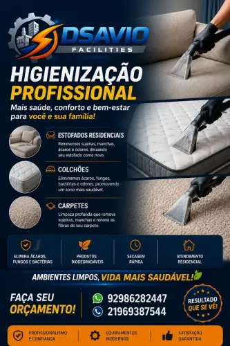 Limpeza de sofá e ar condicionado