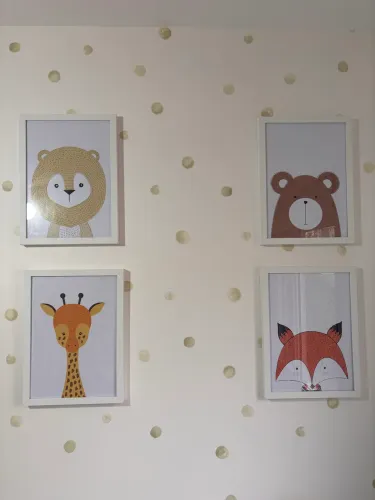 Quadros com Bichinhos Escandinavos para Quarto de criança