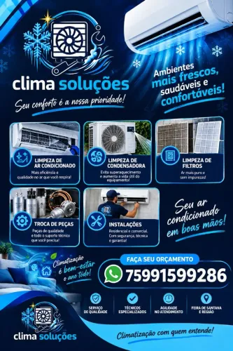 LIMPEZAS DE AR CONDICIONADO E INSTALAÇÕES