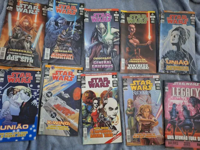 Coleção gibis Star Wars 