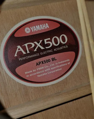 Violão Yamaha Apx 500 BL