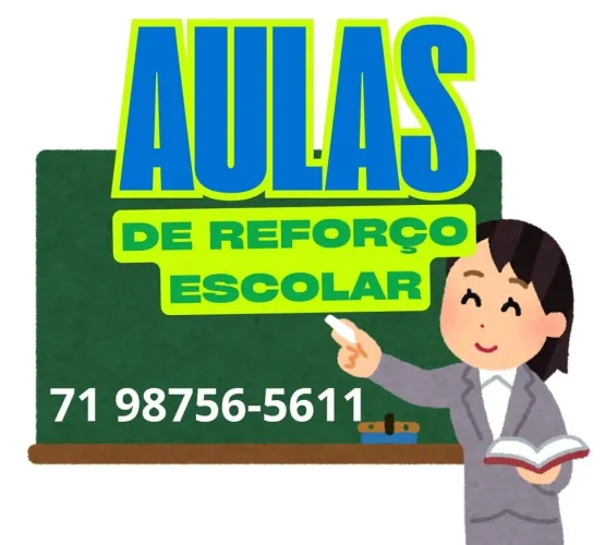 Reforço escolar e apoio pedagógico