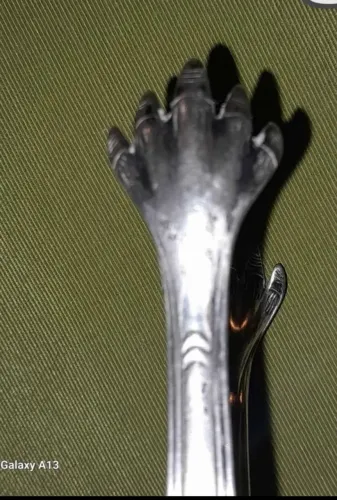 ANTIGO PEGADOR DE GELO *PRATA 90*