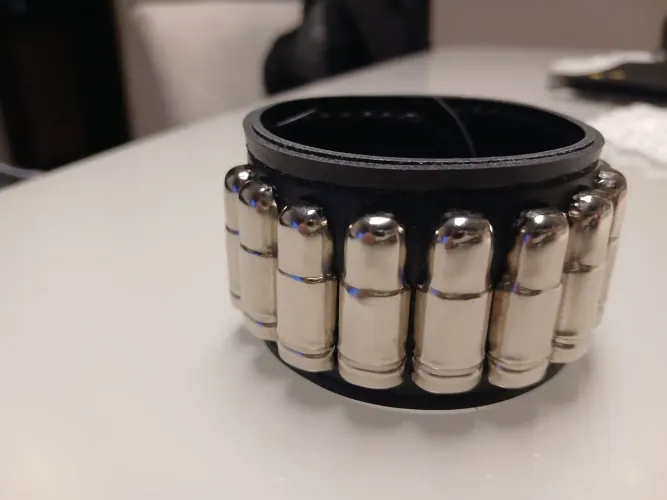 Pulseira - bracelete de balas 