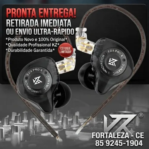 Fone retorno de palco KZ original em promoção