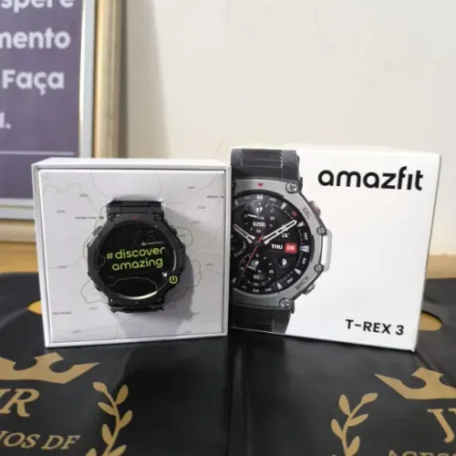 Amazfit T-rex 3 Preto Lacrado