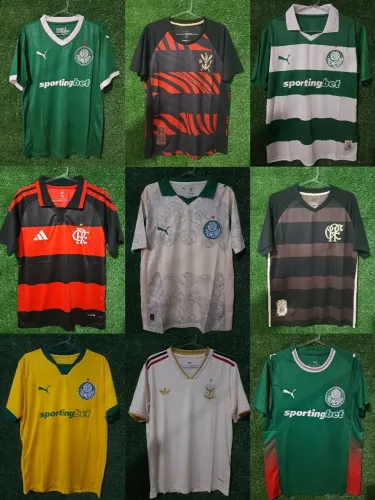 Camisas Flamengo/Palmeiras