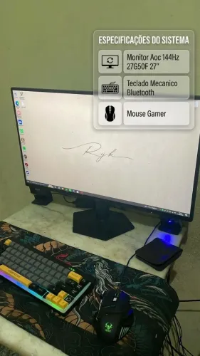 TROCO PC GAMER COMPLETO EM IPHONE