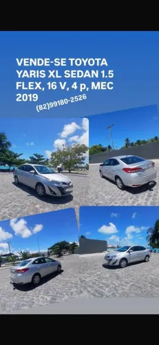 Toyota Yaris XL Sedan 1.5 Flex 16V 4P Mec. 2019