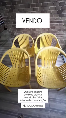 Mesa 4 cadeiras