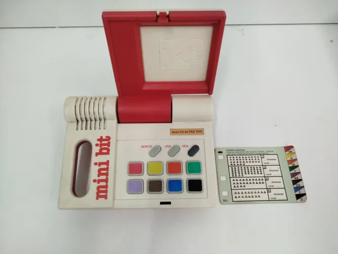 Antigo brinquedo mini bit da tectoy 