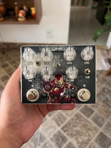Pedal Duo DMT TS9 + Angry Charlie - Over Drive + Distorção 