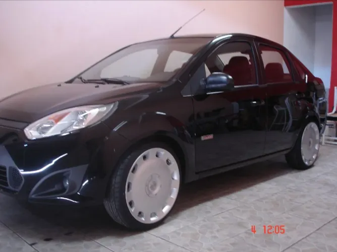 Molas esportivas + volante Ford fiesta 2007 até 2014
