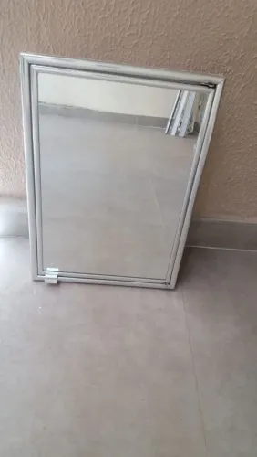 Armarinho para Banheiro com Espelho 49 x 35 Intacto (Leia) <br>