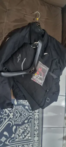 Conjunto alpinestars calça e jaqueta vira macacão 