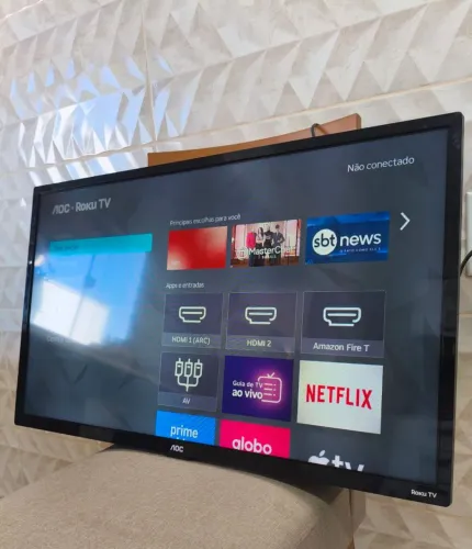 Smart TV AOC 4k 32 polegadas