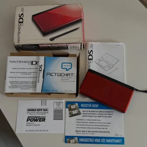 Nintendo DS Lite - Completo com R4