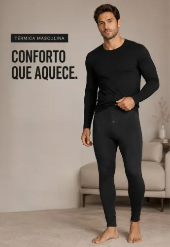 Calça térmica masculina