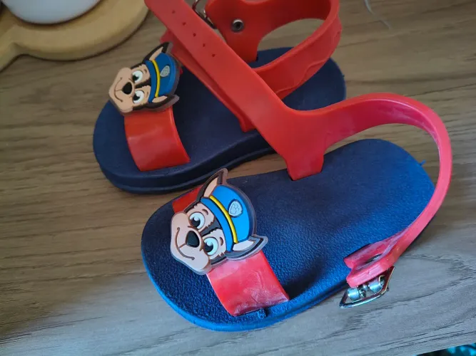 Sandália infantil patrulha canina