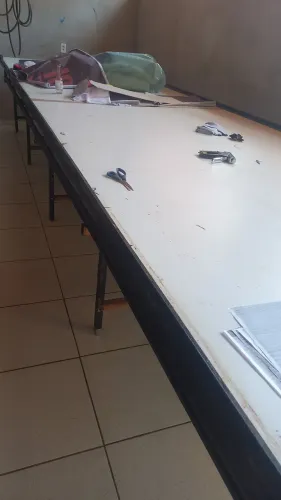 Mesa para serigrafia