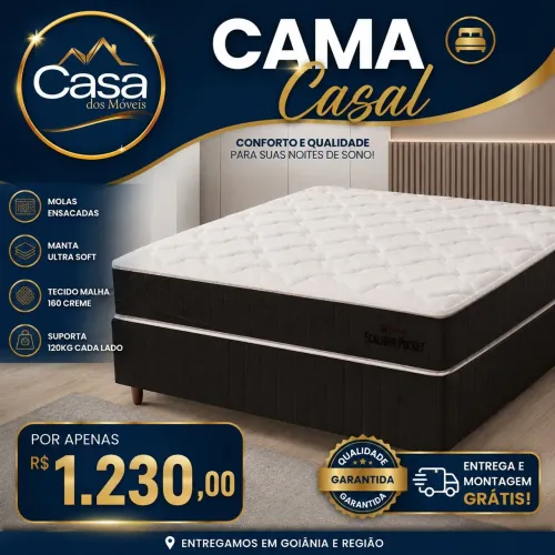 Cama casal Scalibu 
