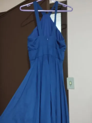 Vestido social longo tamanho P seminovo