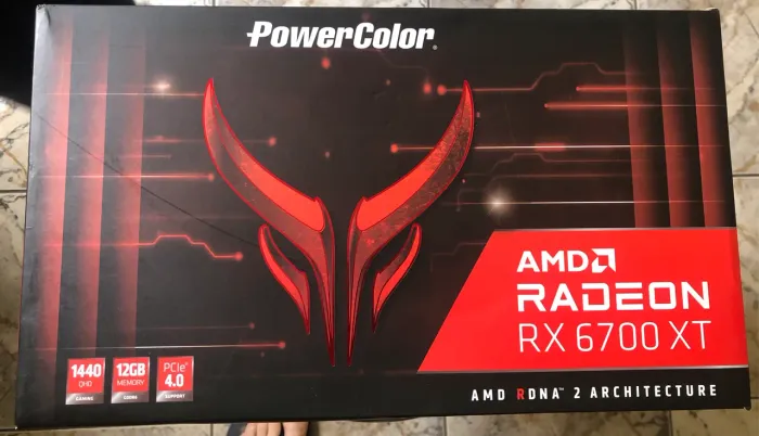 Placa de vídeo RX 6700 XT 12GB (leia o anúncio)
