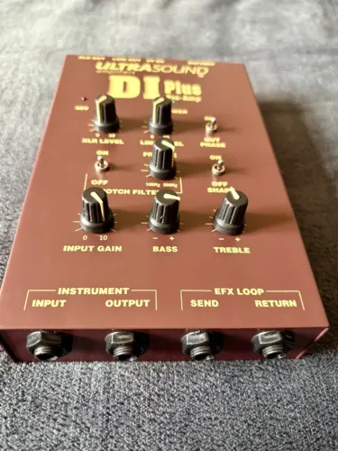 Pré-amplificador E Direct Box - Ultra Sound Di Plus
